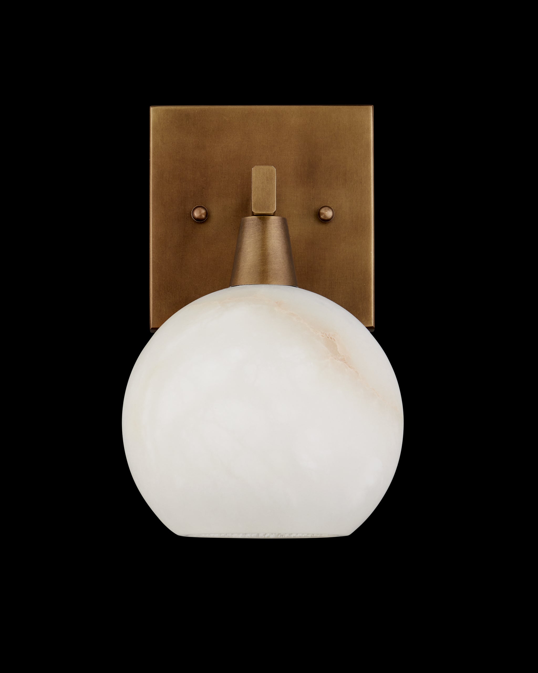 Currey & Company Bombelles Brass Bath Wall Sconce