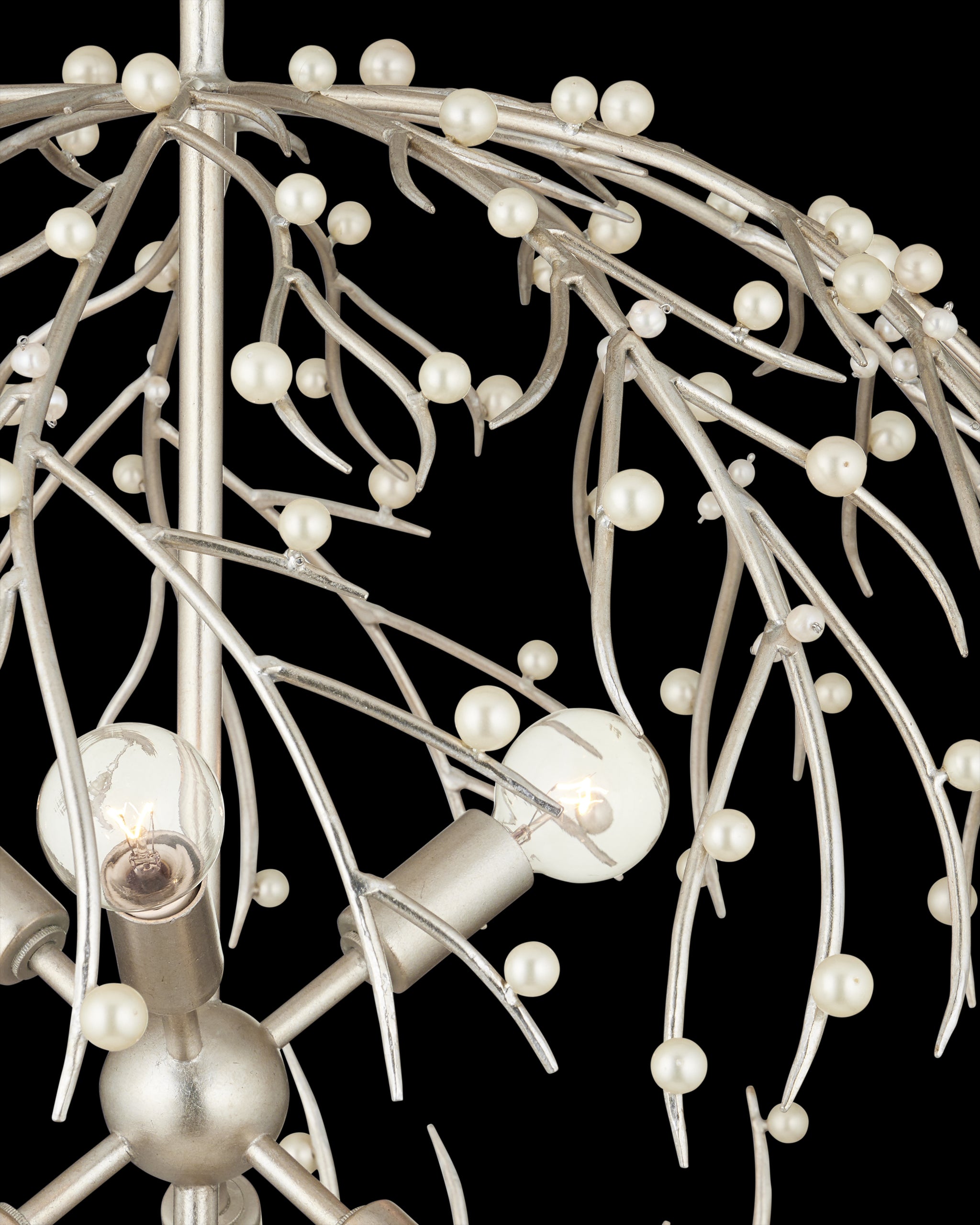 Currey & Company Shinju Pearl Orb Chandelier