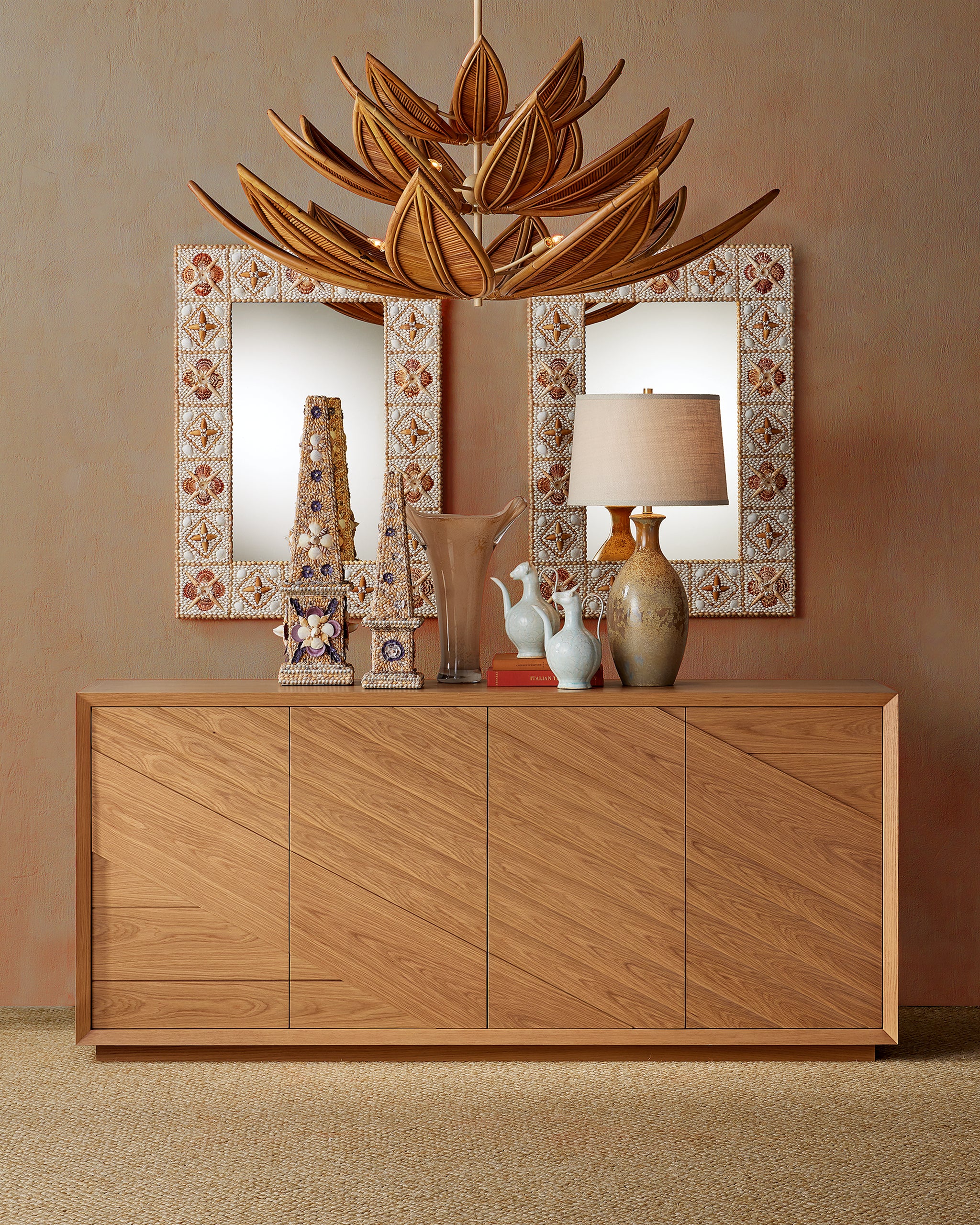 Currey & Company Junonia Rectangular Mirror