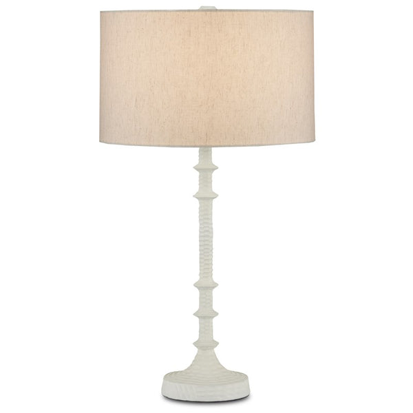 Currey And Company Gallo White Table Lamp