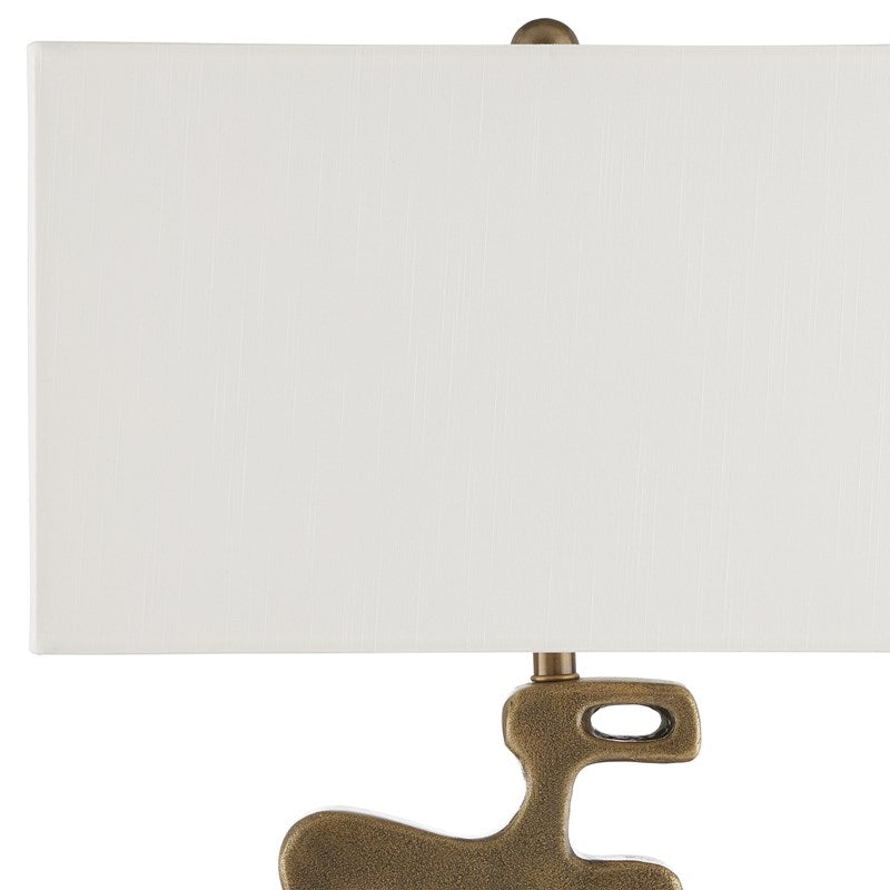 Currey And Company Mithra Brass Table Lamp