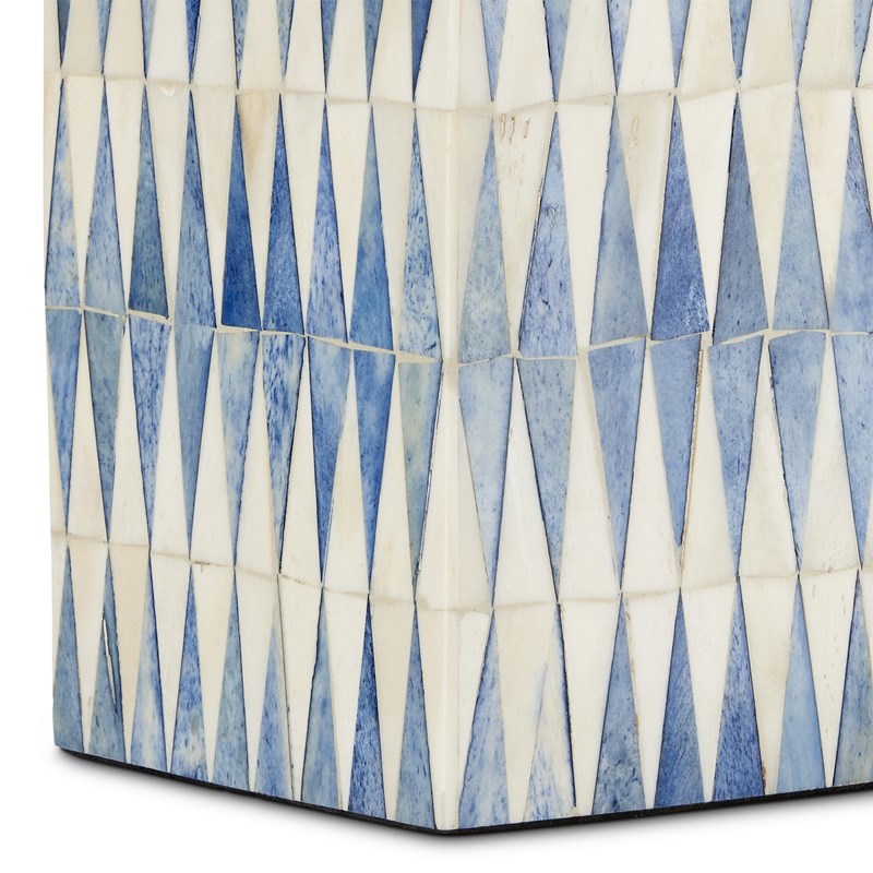 Currey And Company Nadene Blue & White Table Lamp