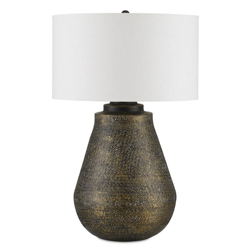 Currey And Company Brigadier Brass Table Lamp