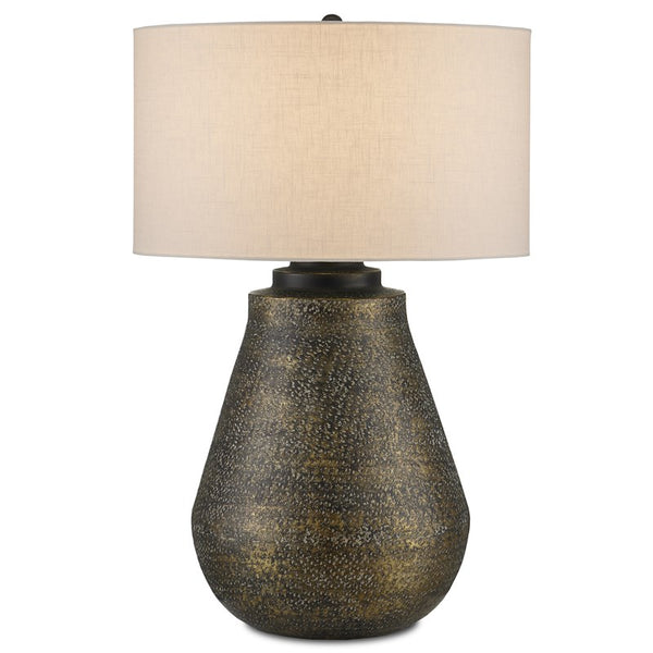 Currey And Company Brigadier Brass Table Lamp