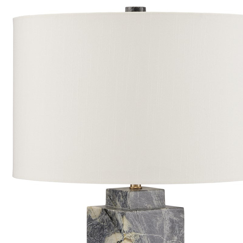 Currey And Company Ashlar Marble Table Lamp