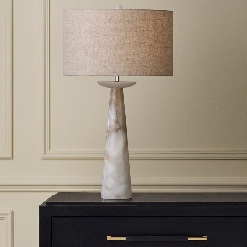 Currey And Company Pharos Alabaster Table Lamp