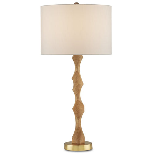 Currey And Company Sunbird Wood Table Lamp
