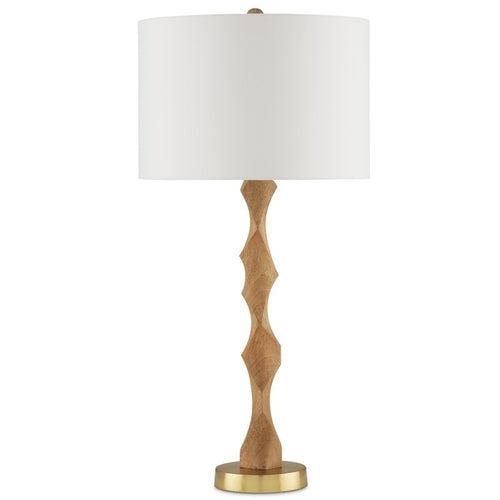 Currey And Company Sunbird Wood Table Lamp
