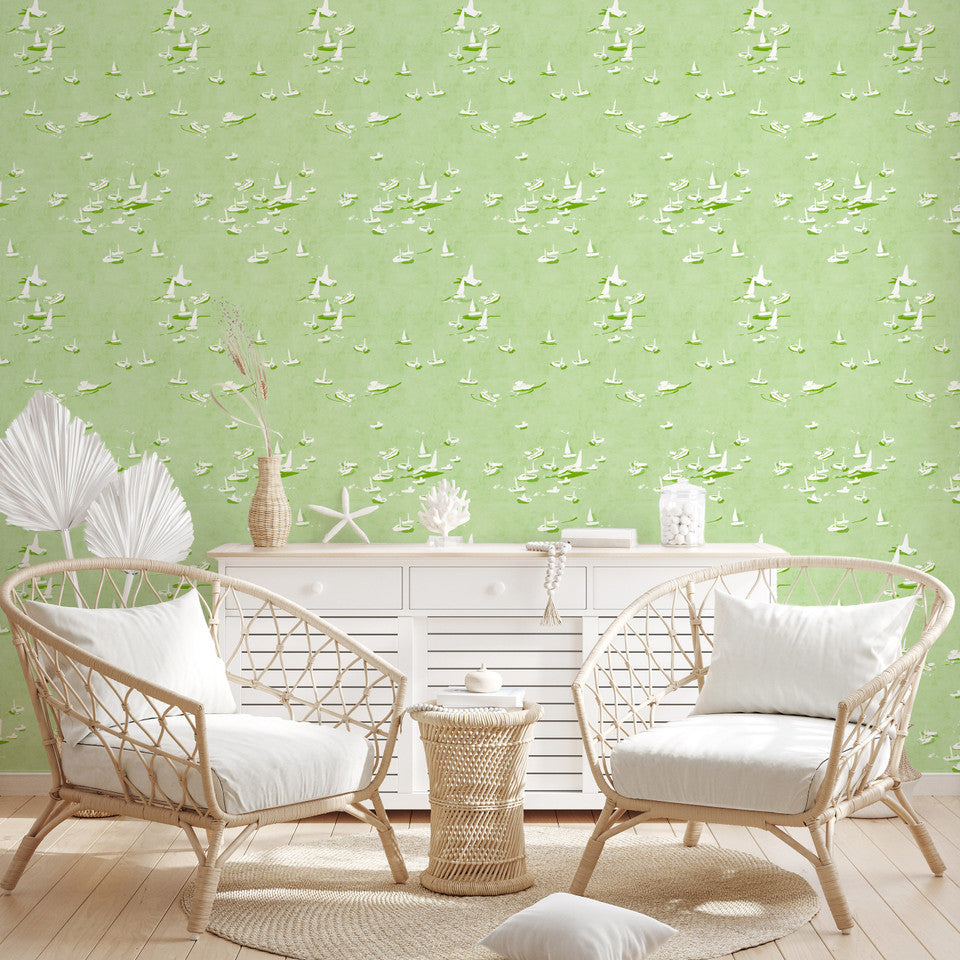 Dana Gibson Island Hopping Wallpaper