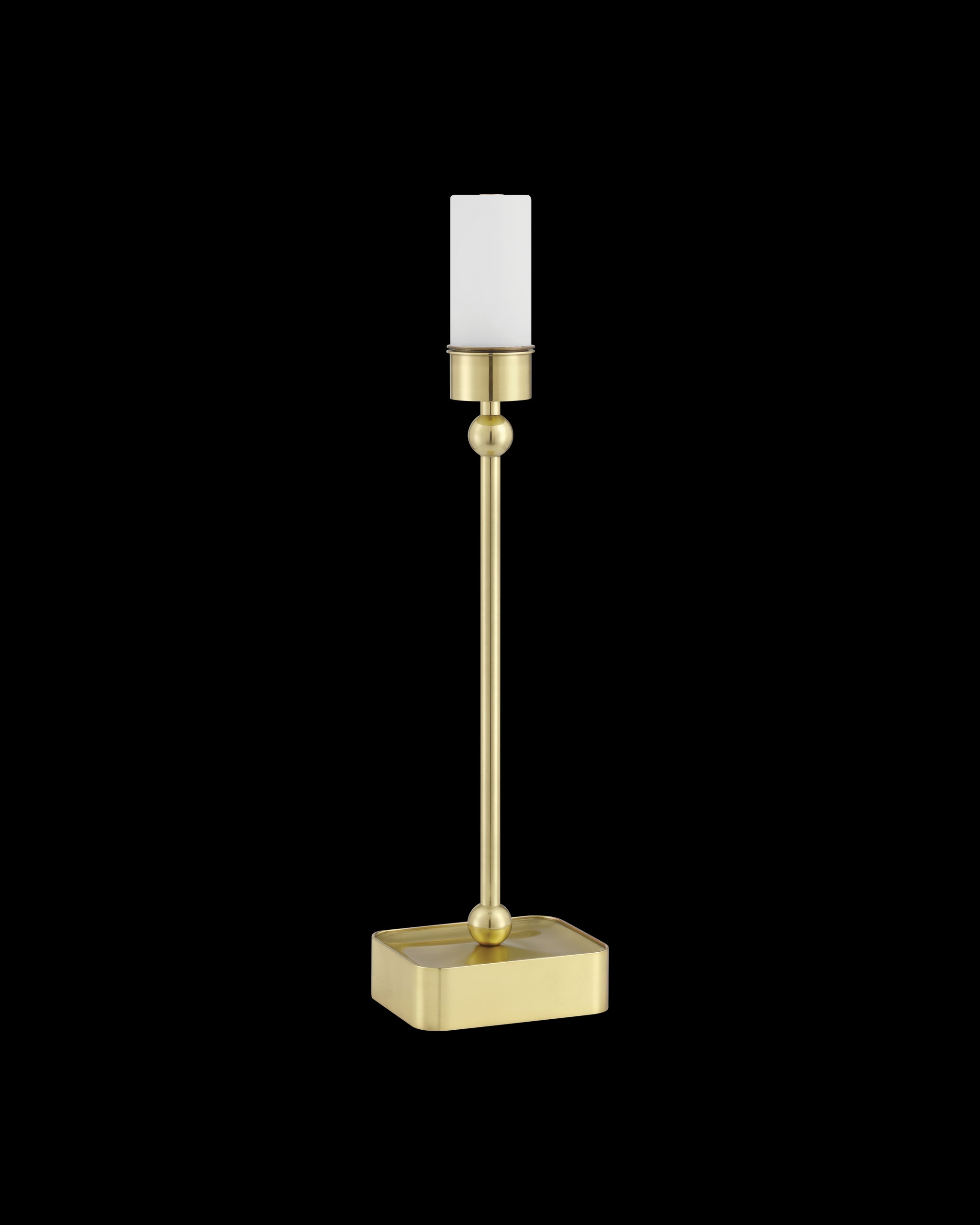 Currey & Company Gadabout Brass Cordless Table Lamp