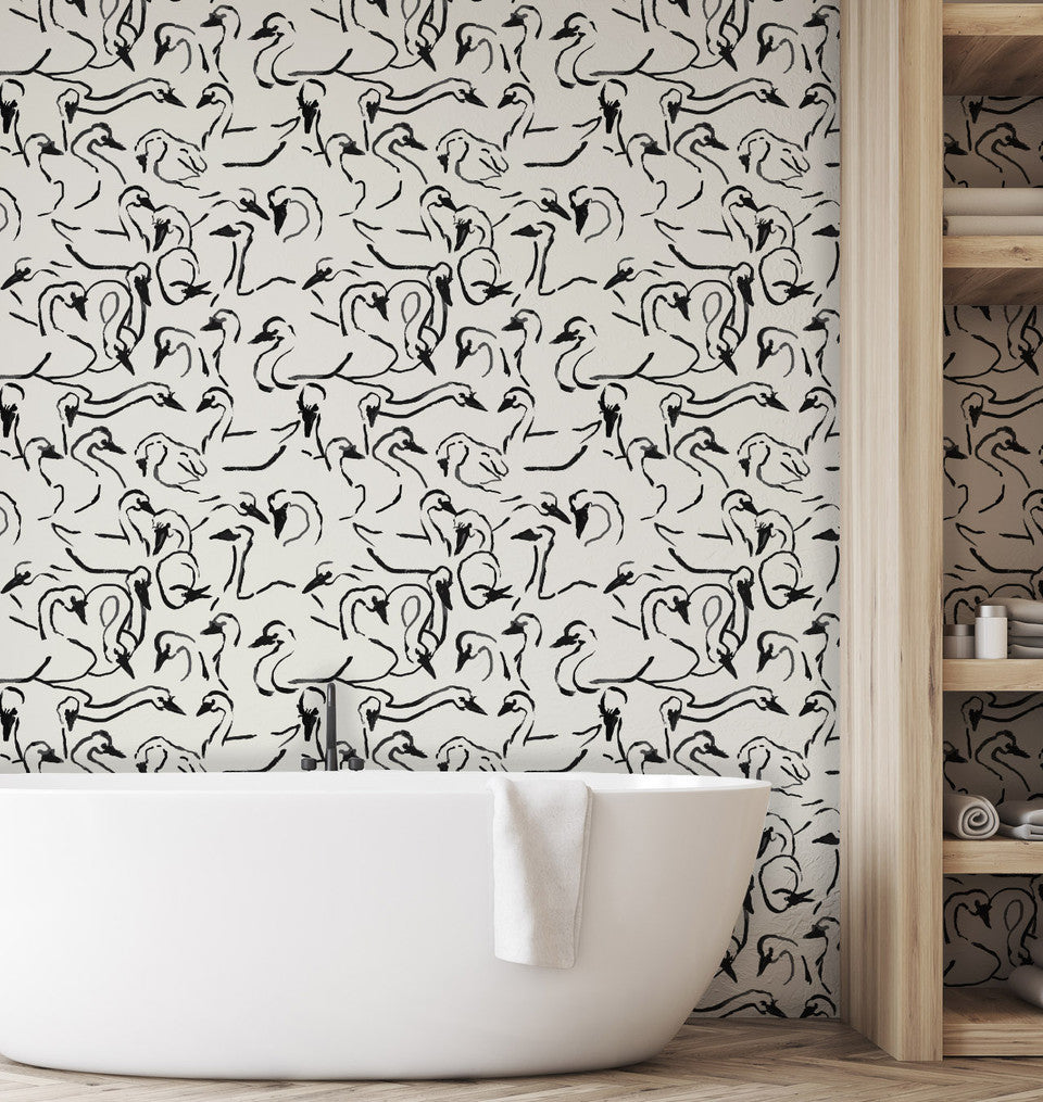 Dana Gibson Gander Wallpaper