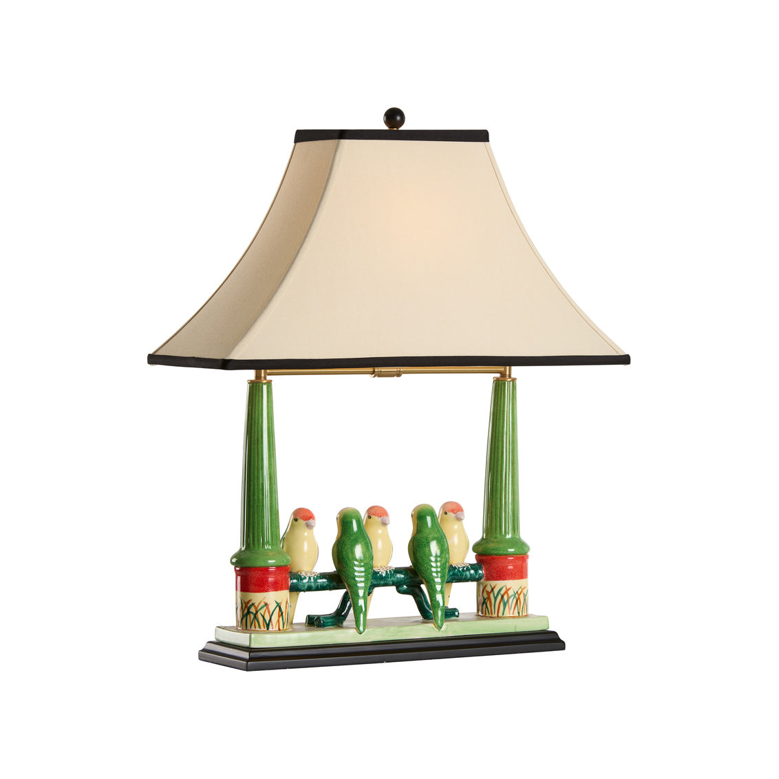 Wildwood Budgies Lamp