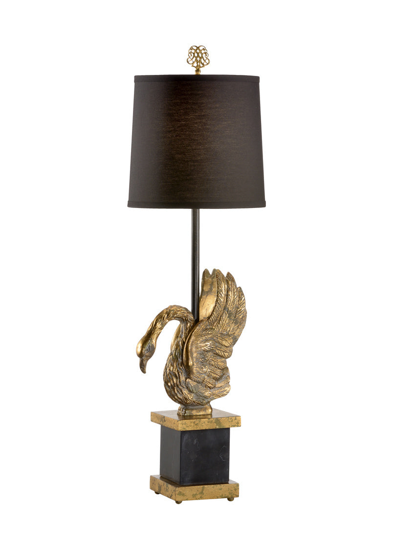 Wildwood Swan Lake Lamp