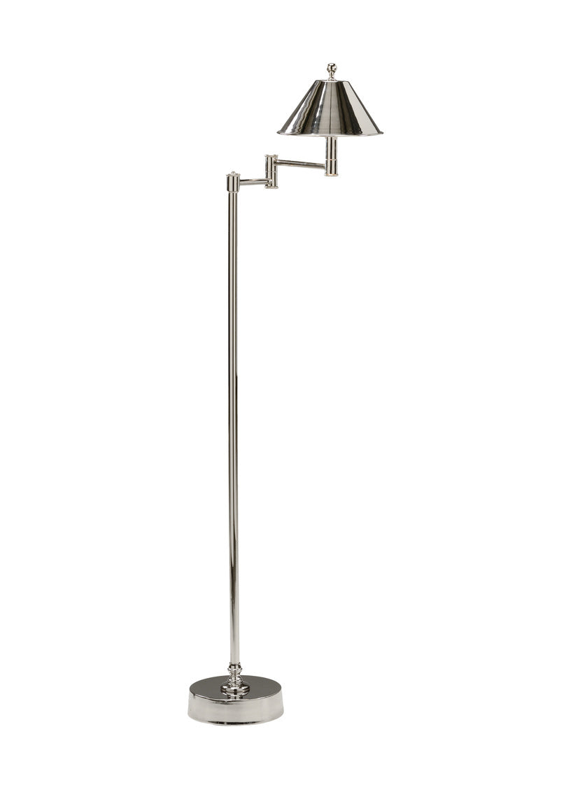 Wildwood Ashbourne Floor Lamp Nickel