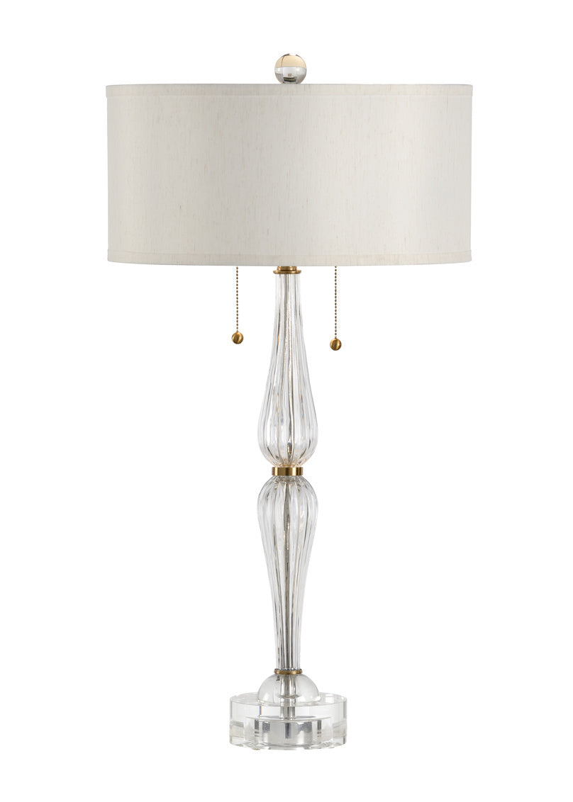 Wildwood Naomi Crystal Lamp, 32.5"H