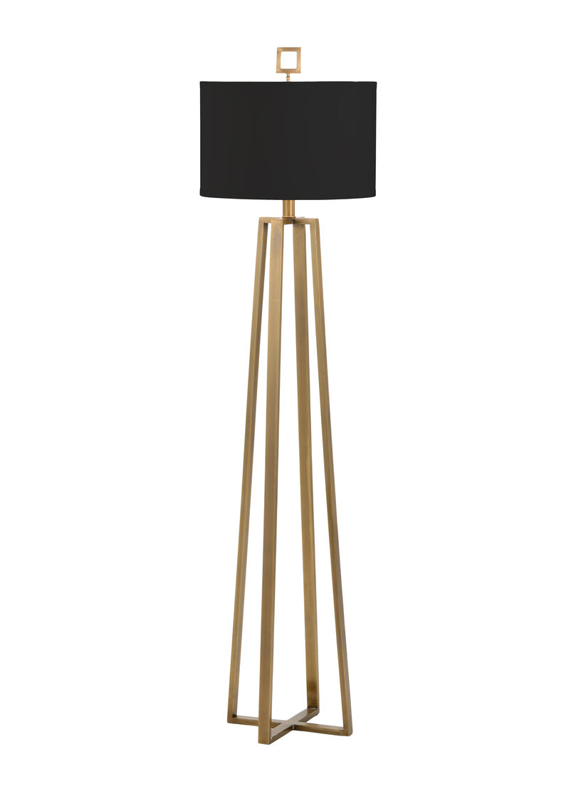 Colson Geometric Floor Lamp by Wildwood