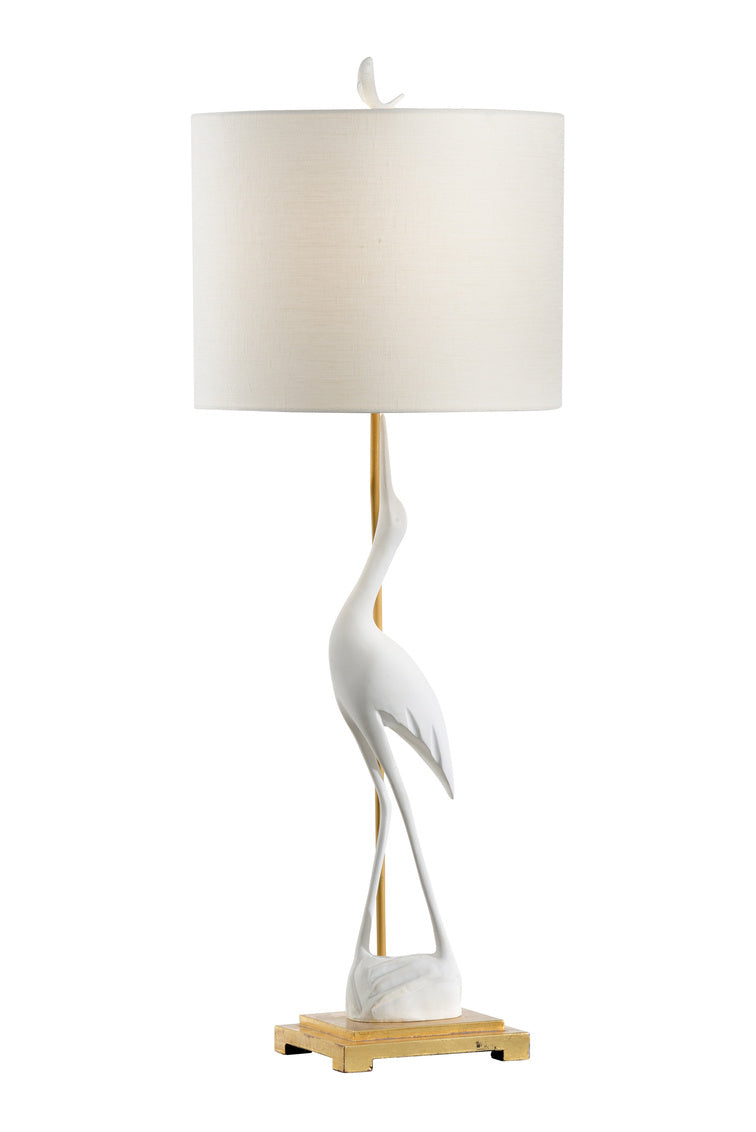 Wildwood Crane Lamp (Left)