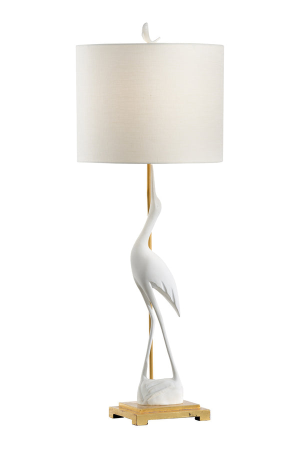Wildwood Crane Lamp (Left)