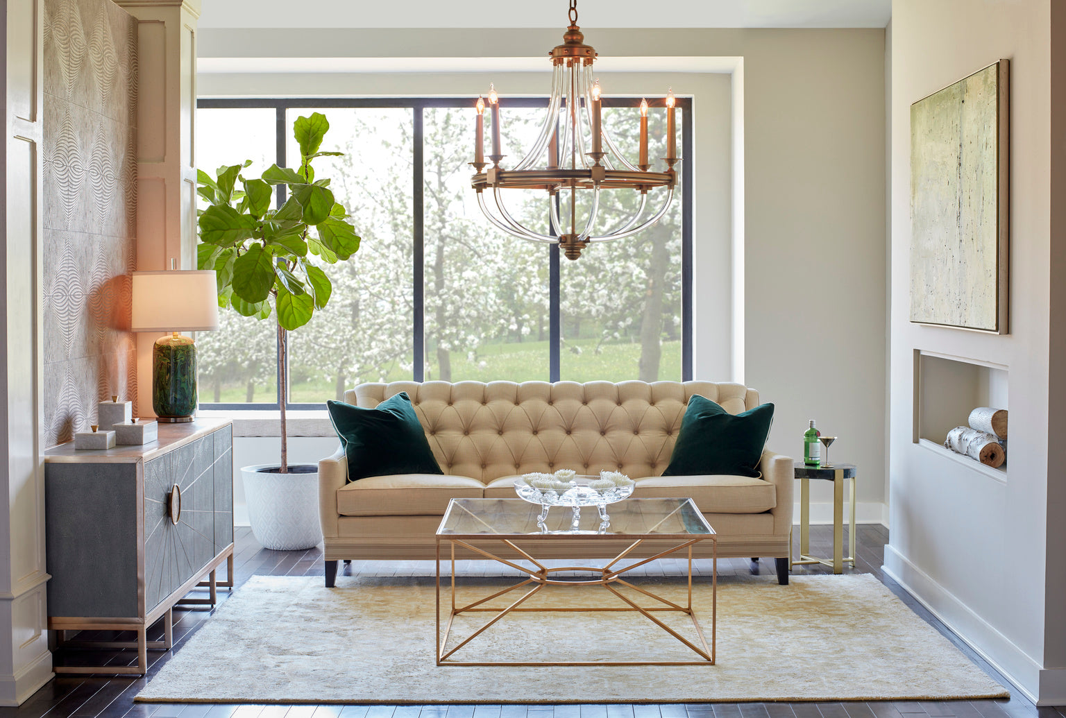 Wildwood Newport Lamp Emerald