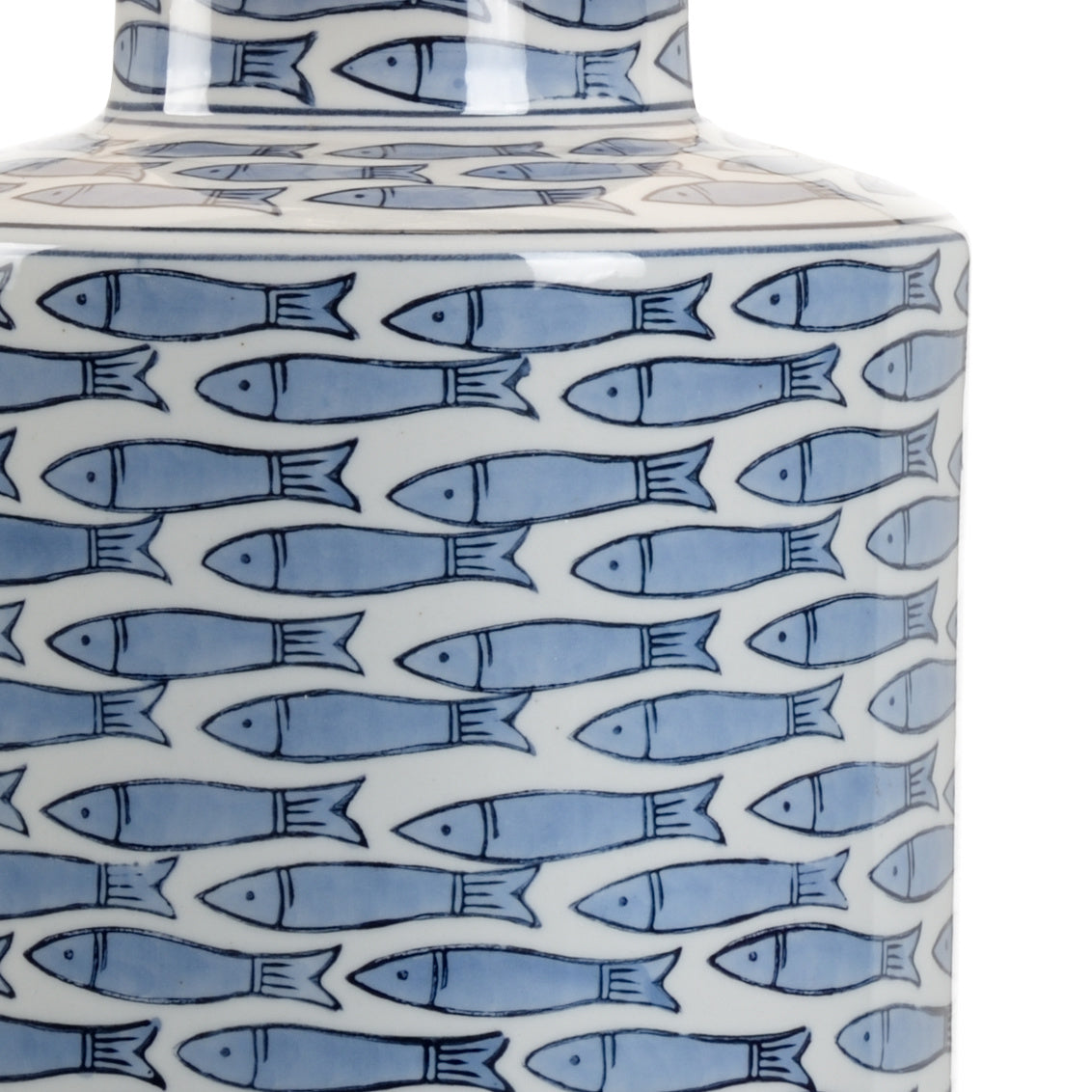 Wildwood Fish Tail Lamp Blue