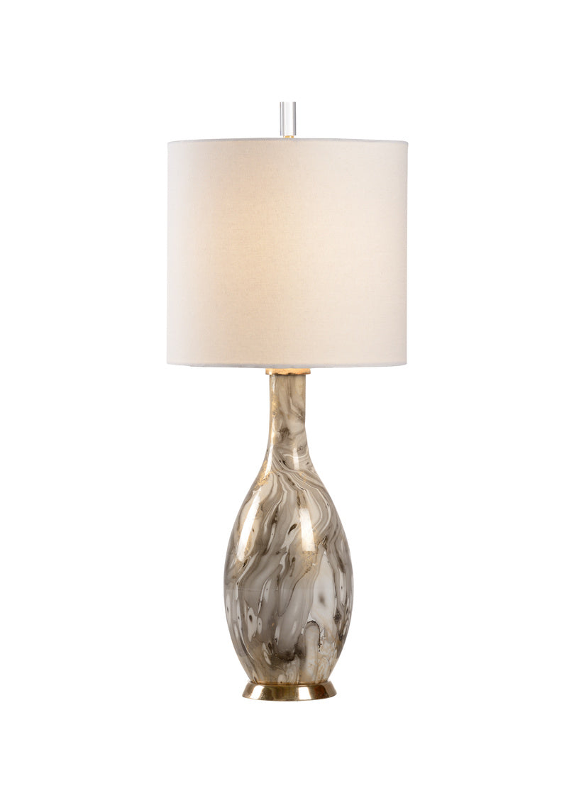 Wildwood Calacatta Gold Bottle Lamp