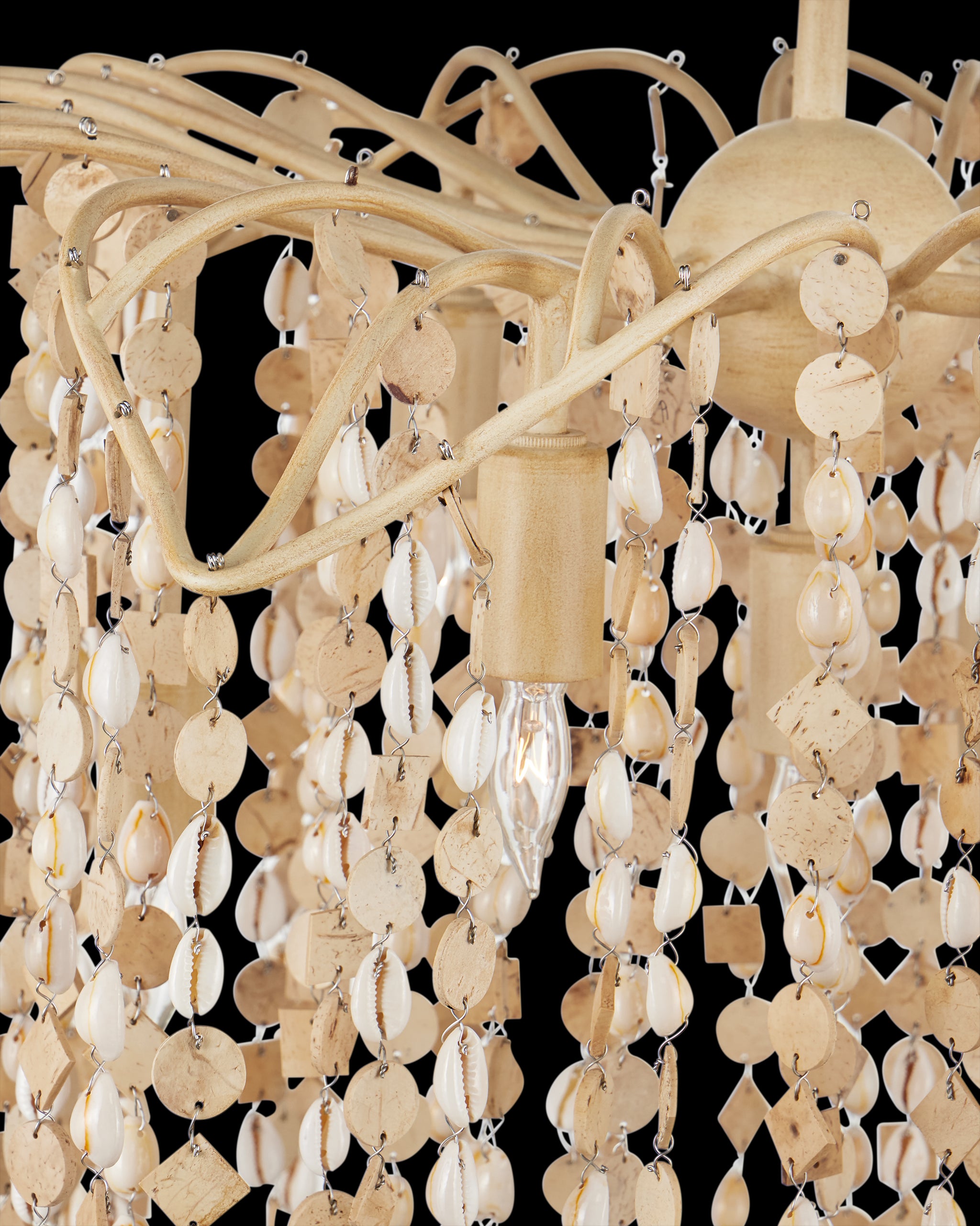 Currey & Company Kealia Medium Chandelier