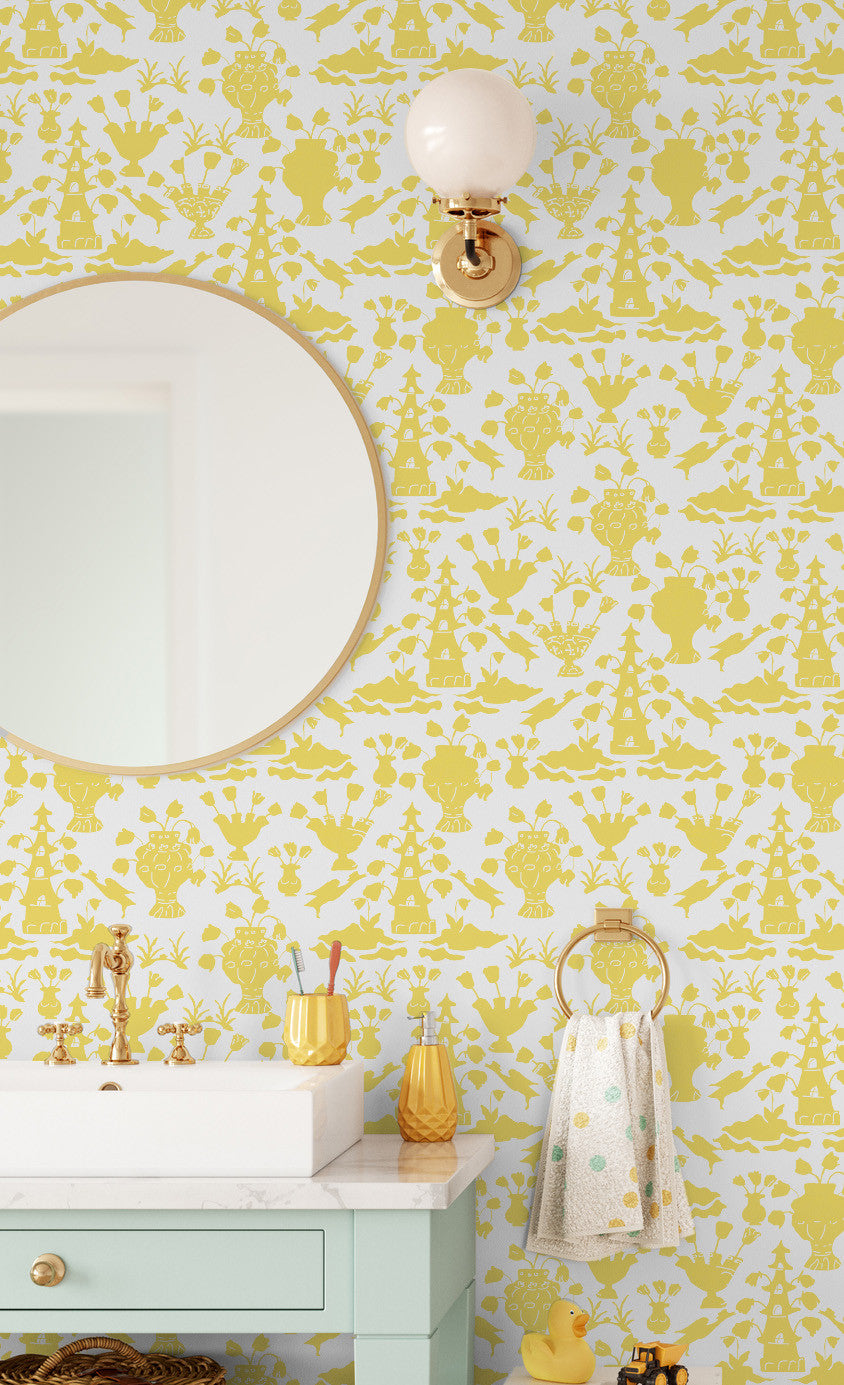 Dana Gibson Tulipiere Wallpaper