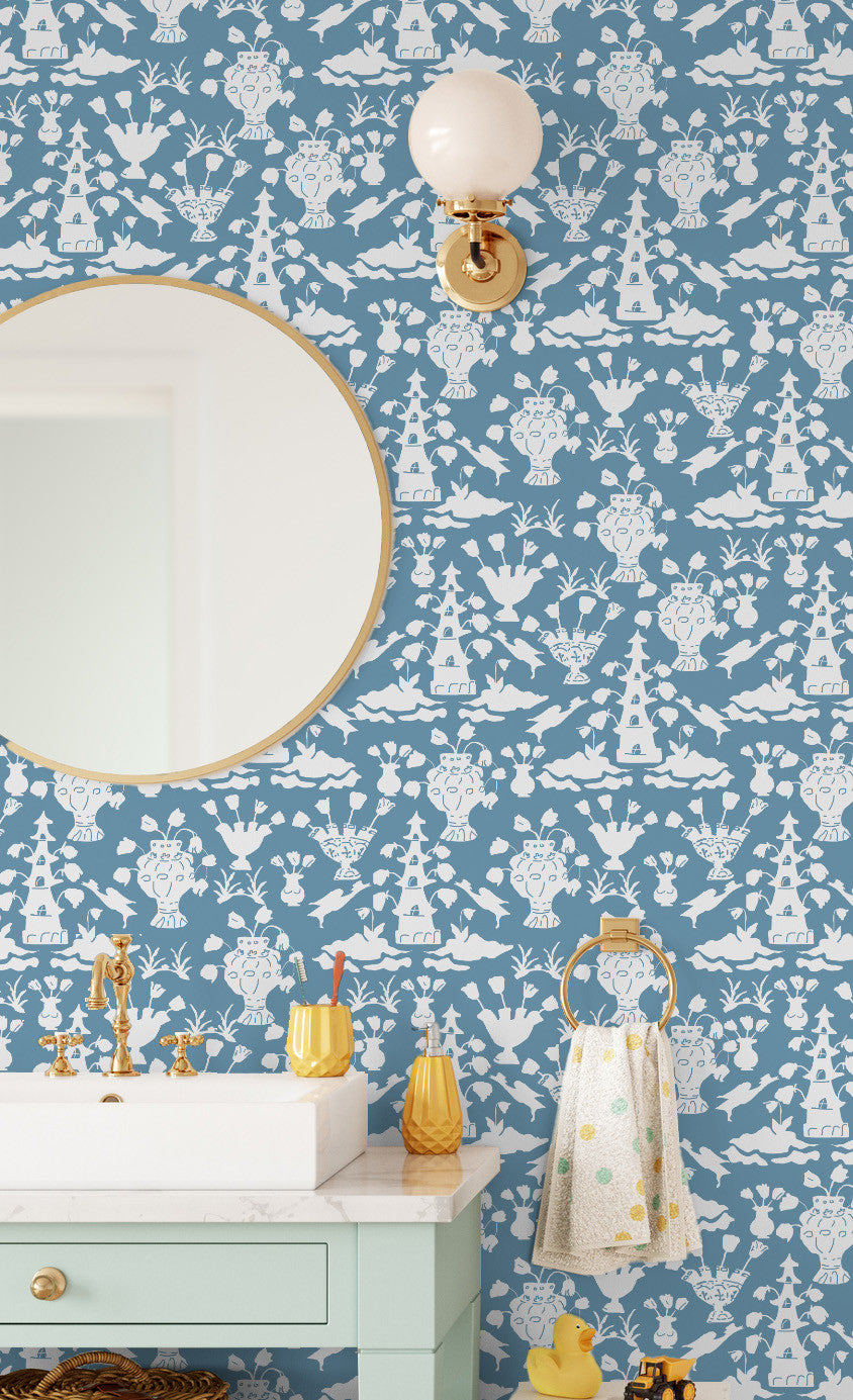 Dana Gibson Tulipiere Wallpaper