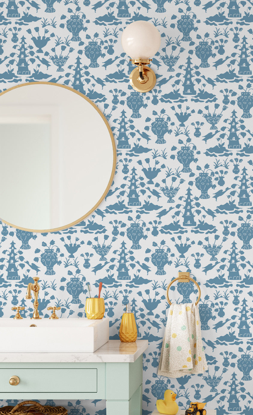 Dana Gibson Tulipiere Wallpaper