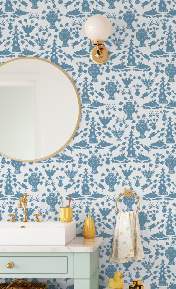 Dana Gibson Tulipiere Wallpaper