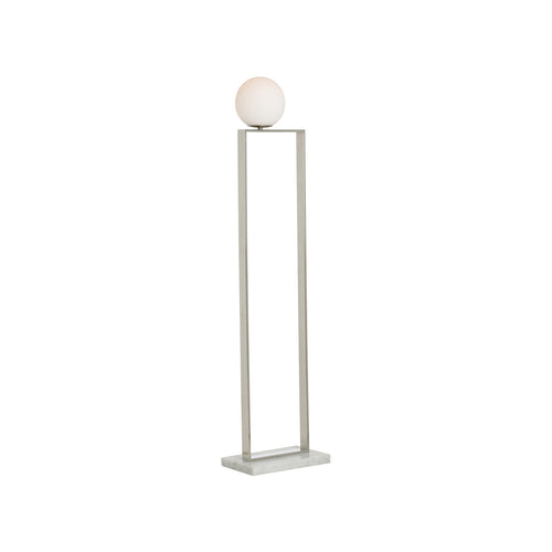 Wildwood Milano Floor Lamp Polished Nickel