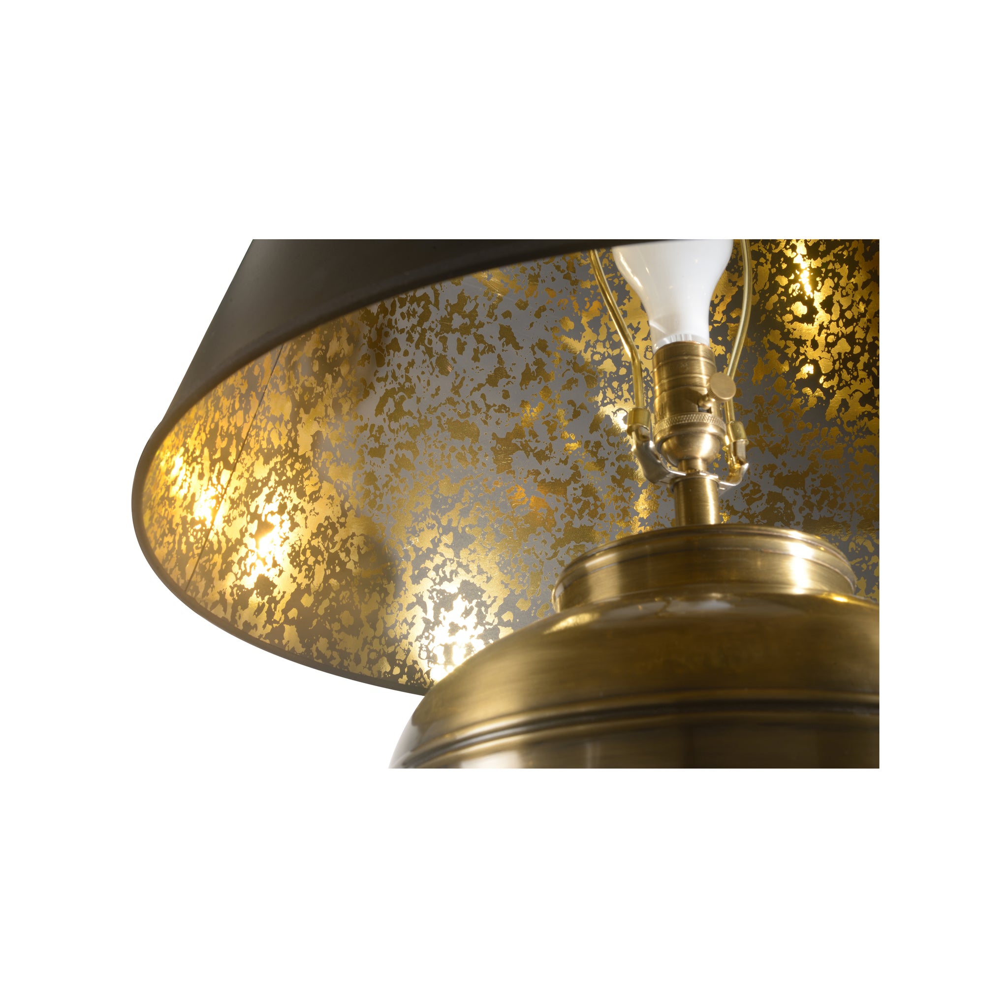 Wildwood Vaughan Lamp Antique Brass