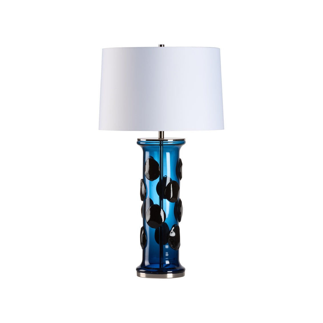 Wildwood Dante Table Lamp Blue Avio