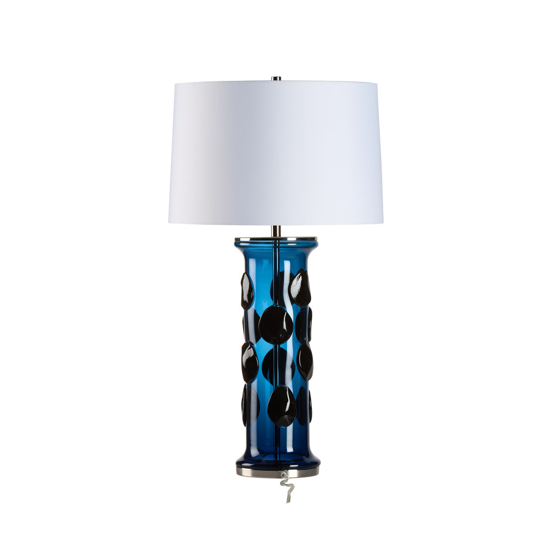 Wildwood Dante Table Lamp Blue Avio