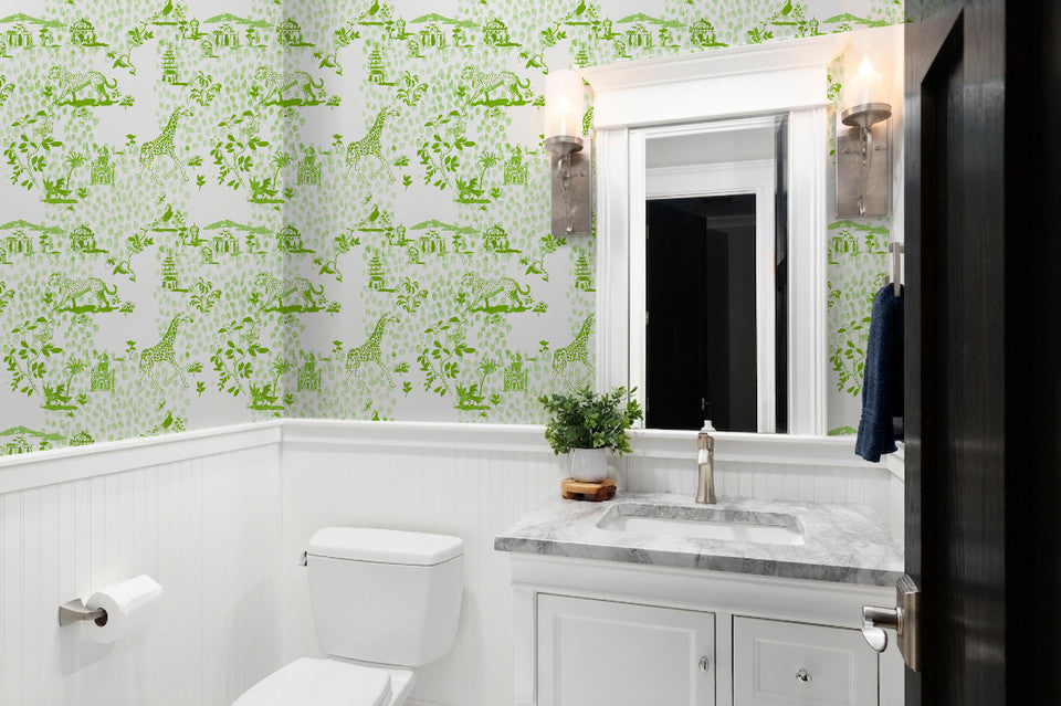 Dana Gibson Safari Toile Wallpaper