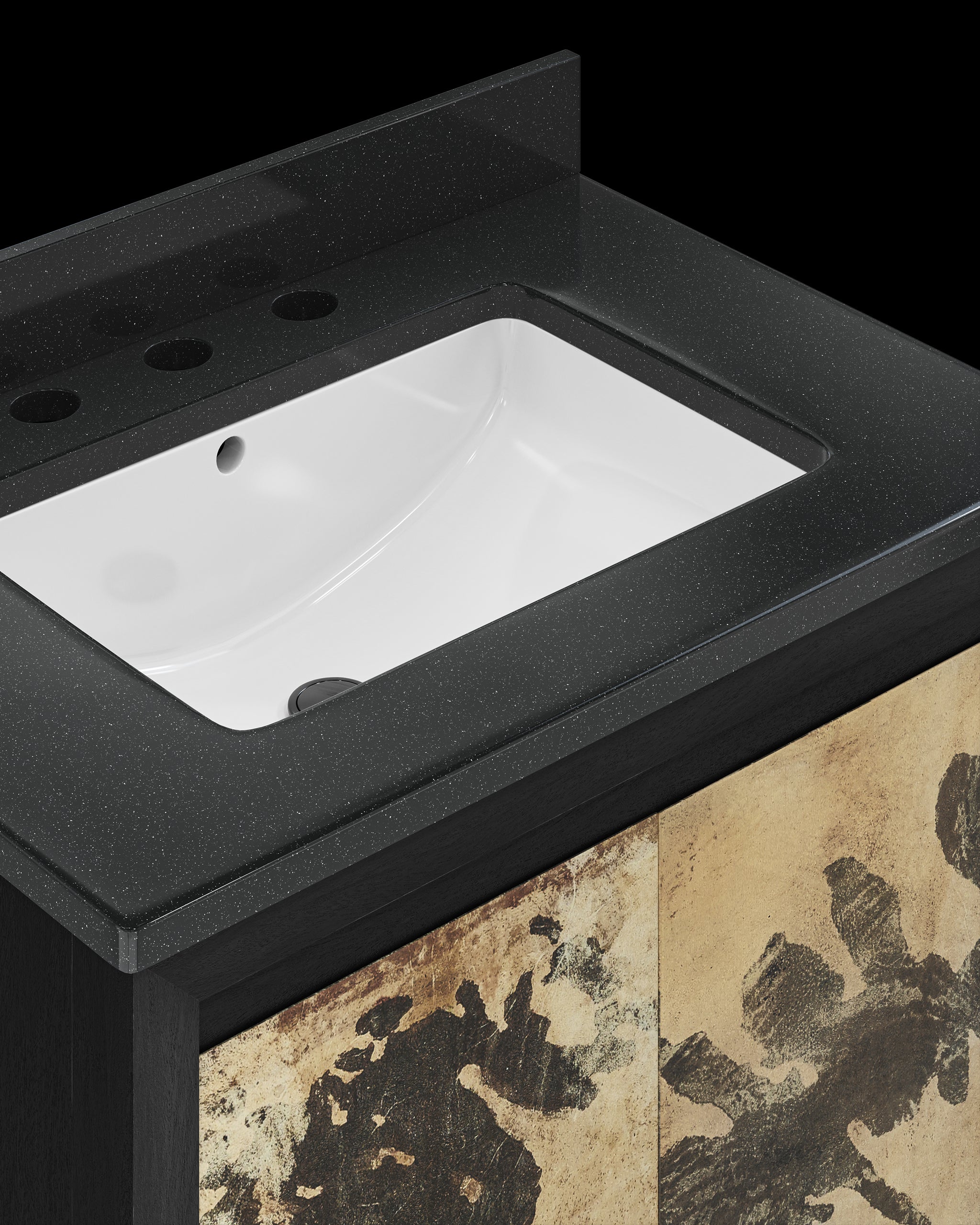 Currey & Company Karlson 36" Vanity With Rectangular Undermount Sink