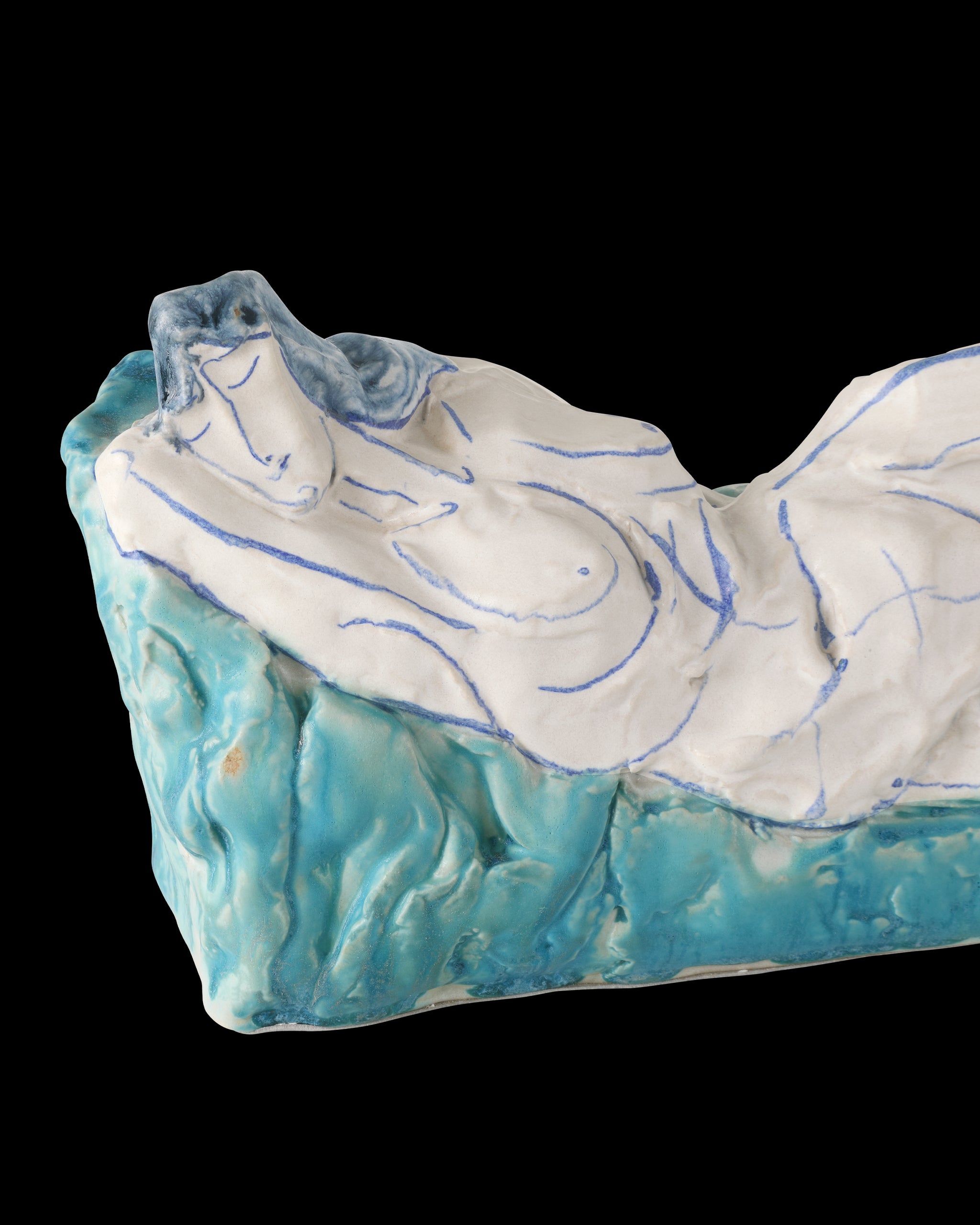 Currey & Company Reclining Nude Object