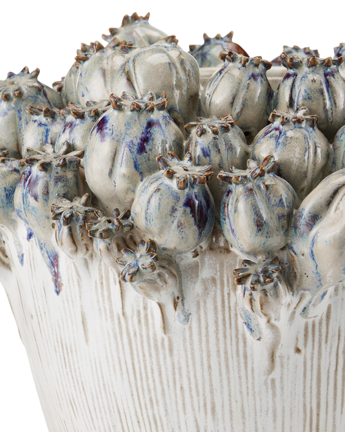 Currey & Company Poppy Pod Crown Medium Vase