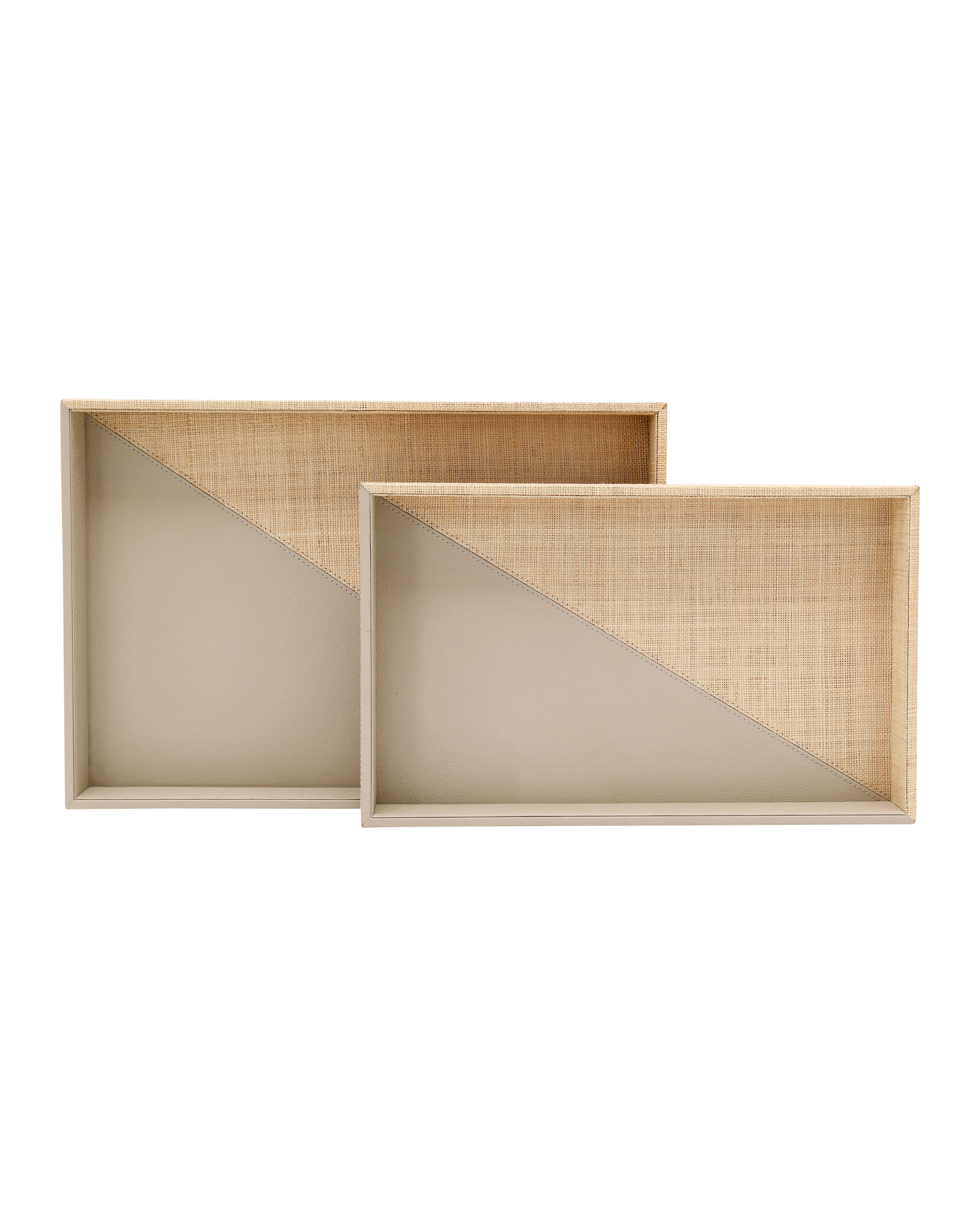Currey & Company Evren Tray Set Of 2
