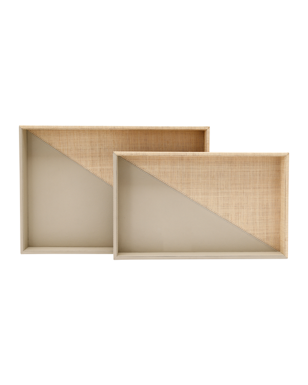 Currey & Company Evren Tray Set Of 2
