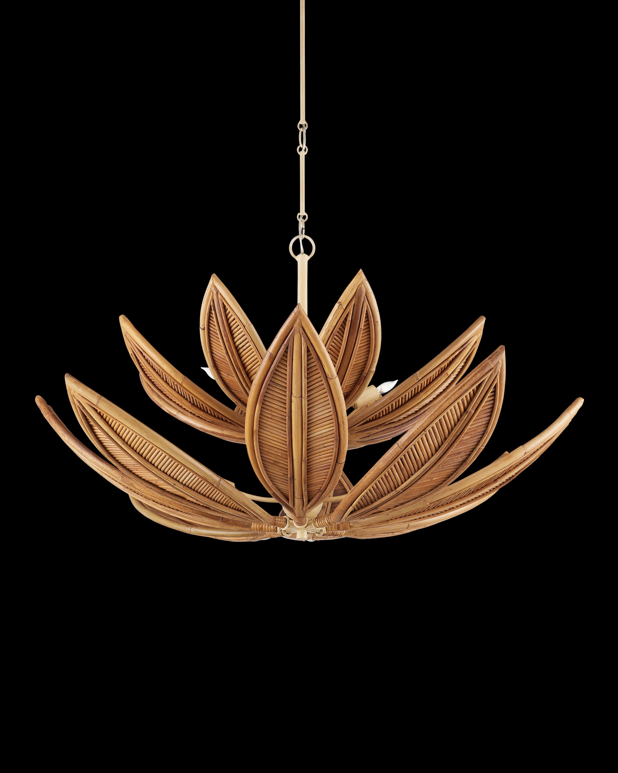 Currey & Company Cubana Two Tier Chandelier