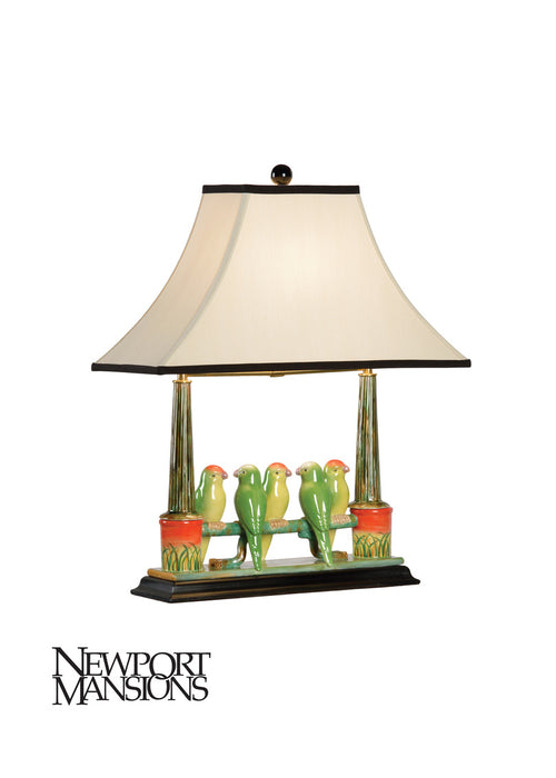 Wildwood Budgies Lamp