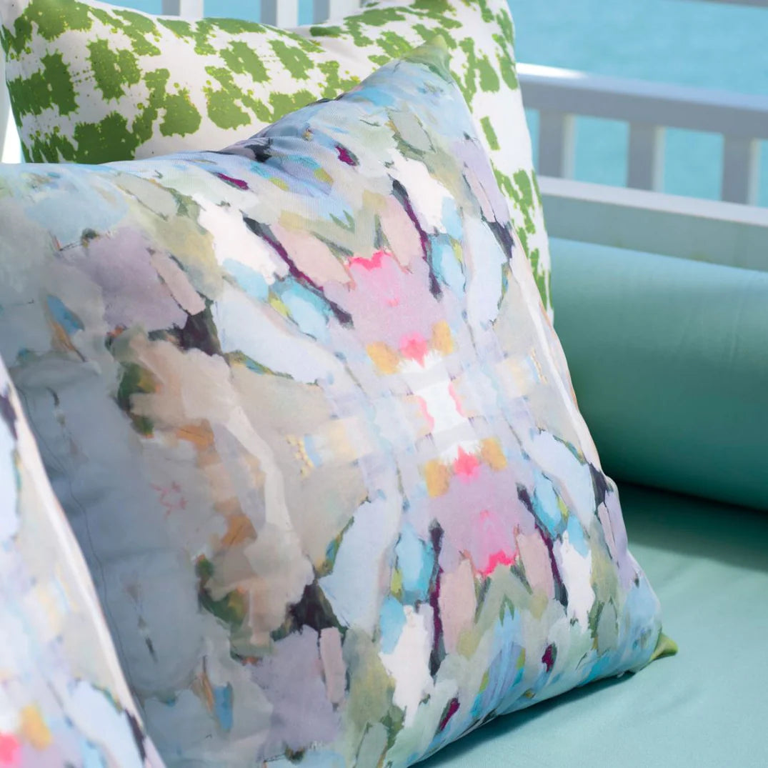 Laura Park Martini Olive Outdoor Pillow