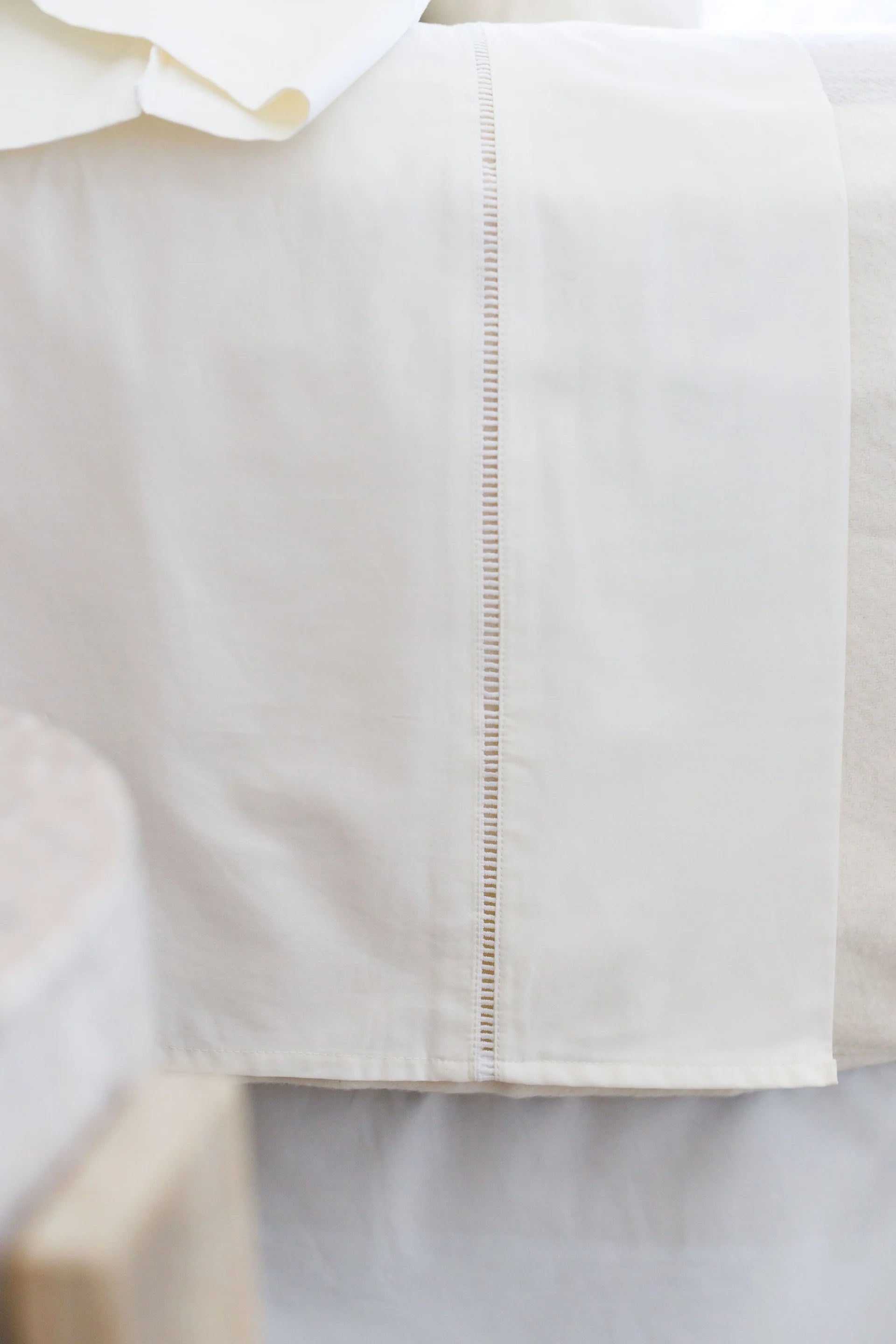 Pom Pom At Home Como Ladder Stitch Cotton Sateen Sheet Set