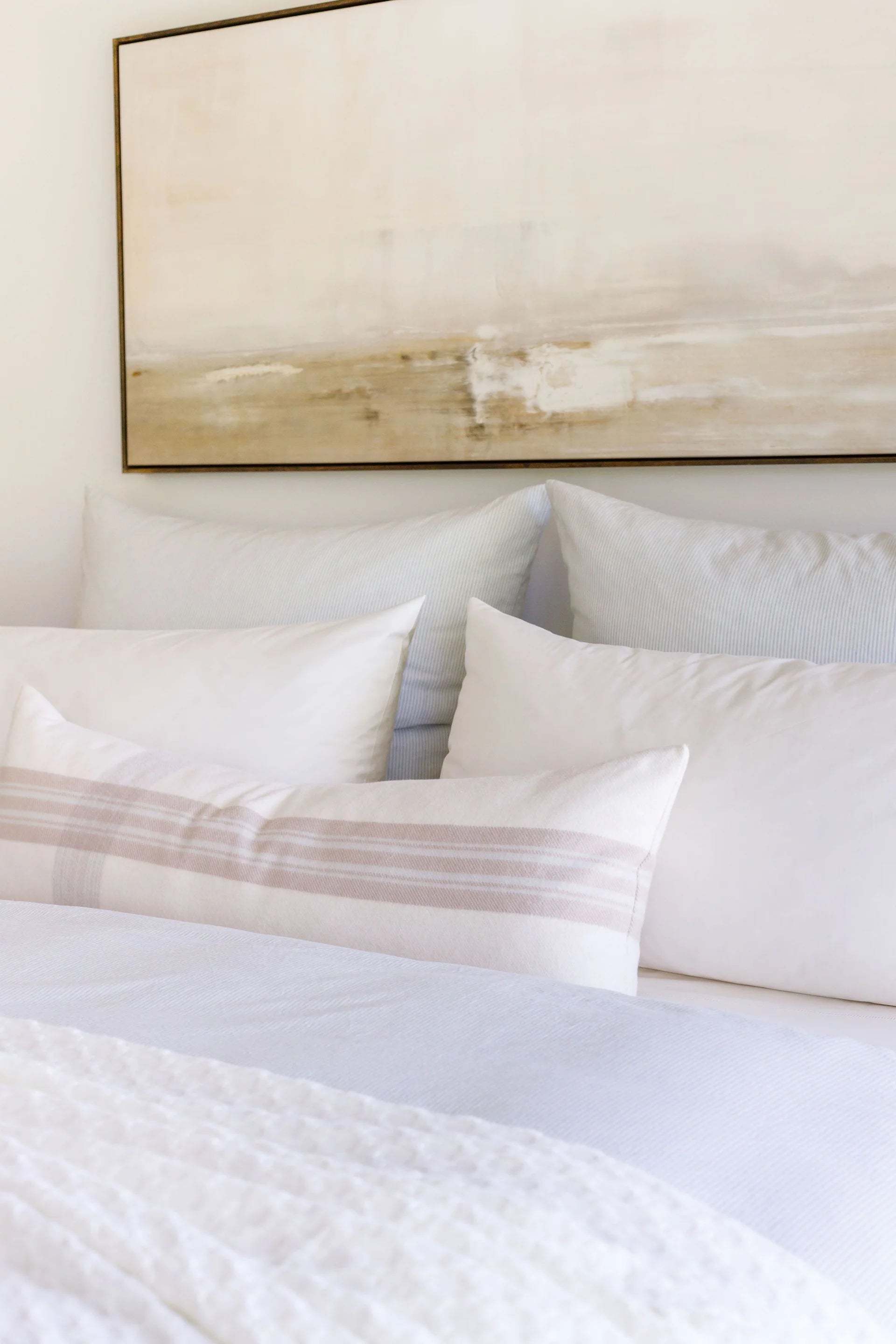 Pom Pom At Home Como Ladder Stitch Cotton Sateen Sheet Set