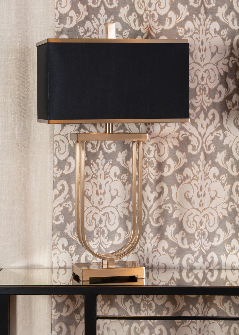 Frederick Cooper Valiant Gold and Black Lamp