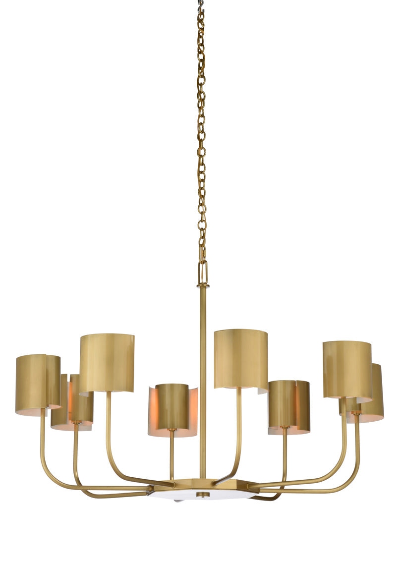Wildwood Castle Yard Chandelier - Brass