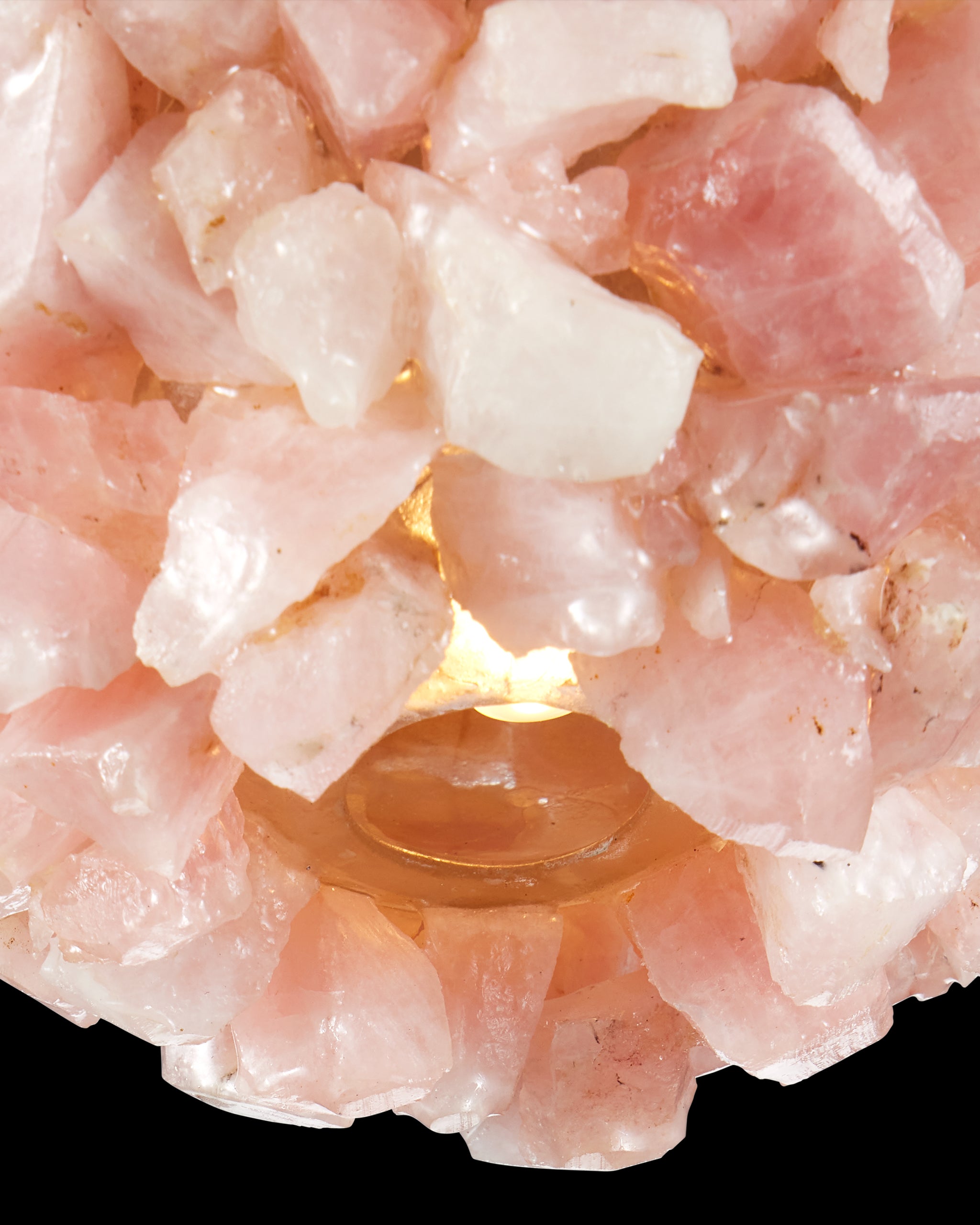 Currey & Company Clio Pink Pendant