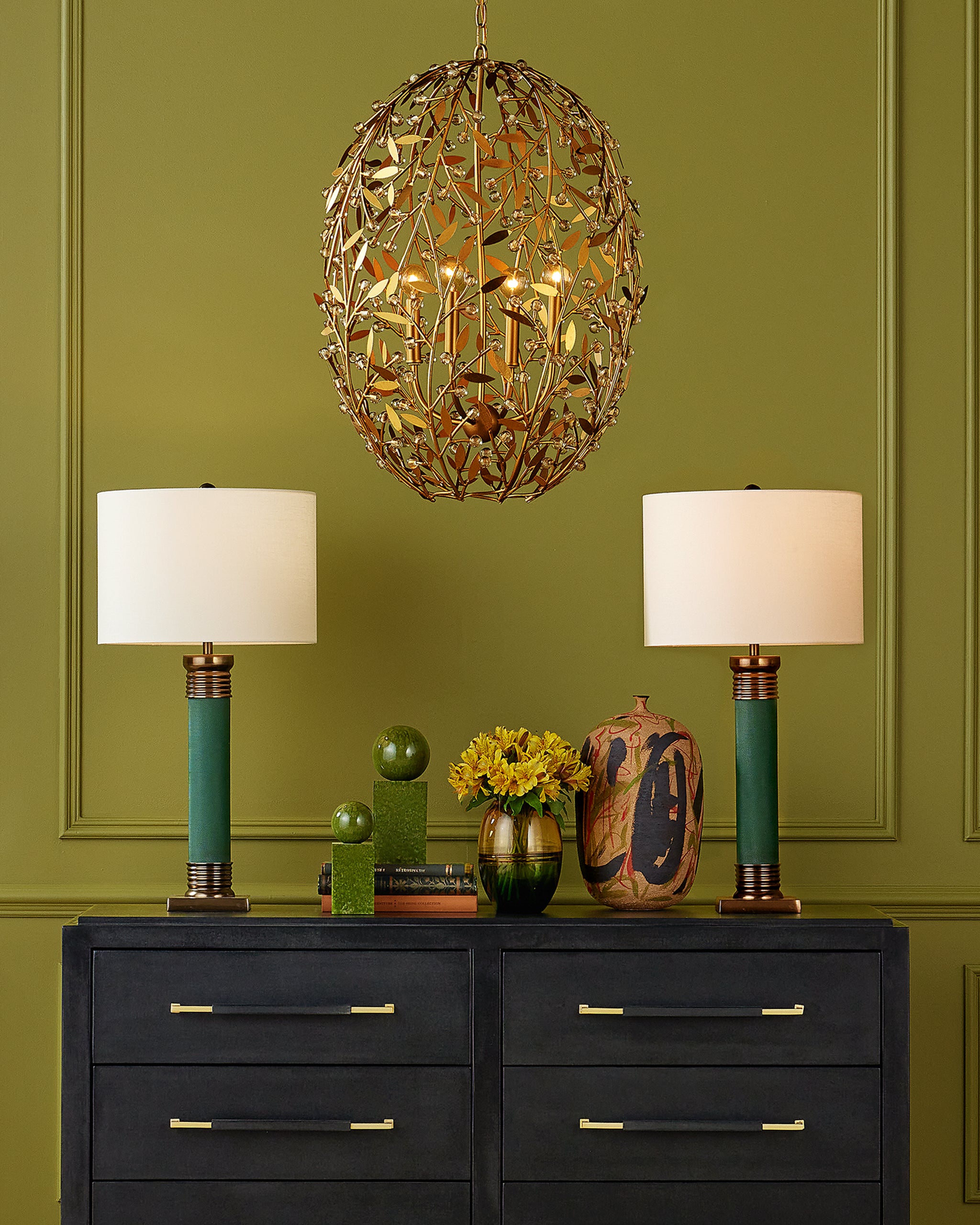 Currey & Company Tapio Vase Set Of 3