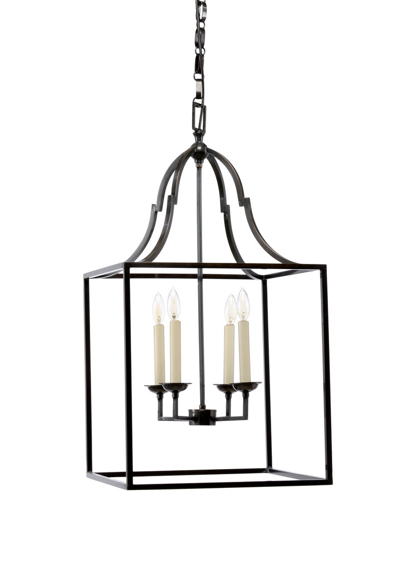 Wildwood Winston Pendant Light Chandelier in Dark Bronze
